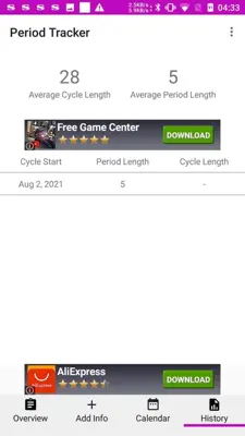 Period Tracker android App screenshot 6